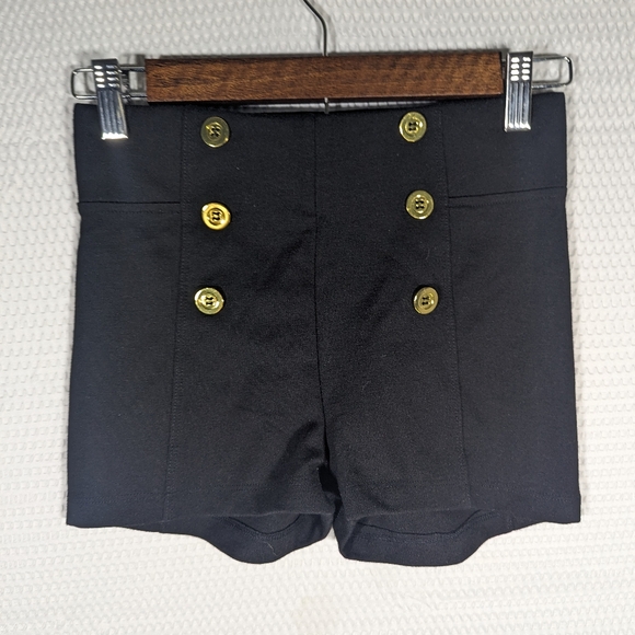 Zenana Outfitters black slip on shorts size small - Picture 1 of 8